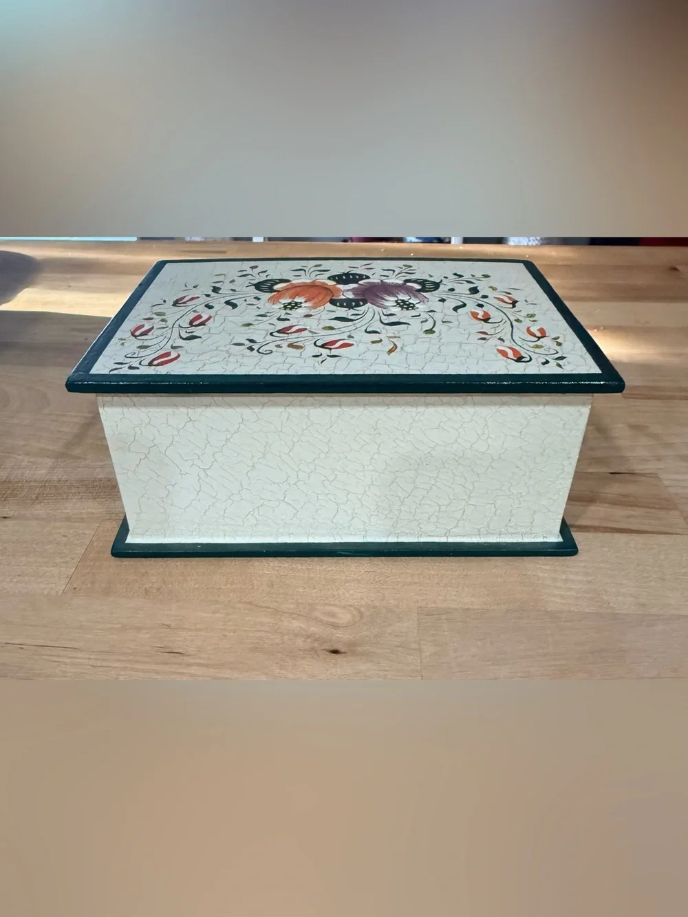 Vintage italian style trinket and jewelry box